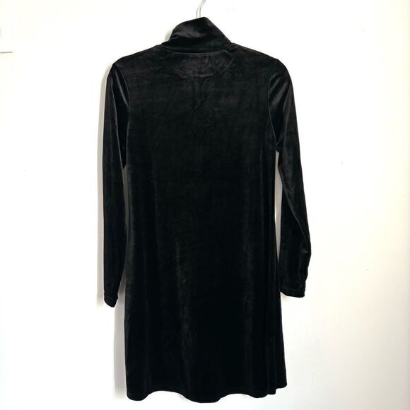 NEW Pomander Place Tuckernuck Black Velvet Mottershead Dress - Picture 8 of 10